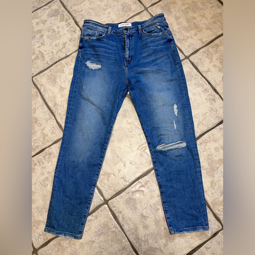 FLYING MONKEY PLATINUM DENIM JEANS WOMENS 30 (US 10)